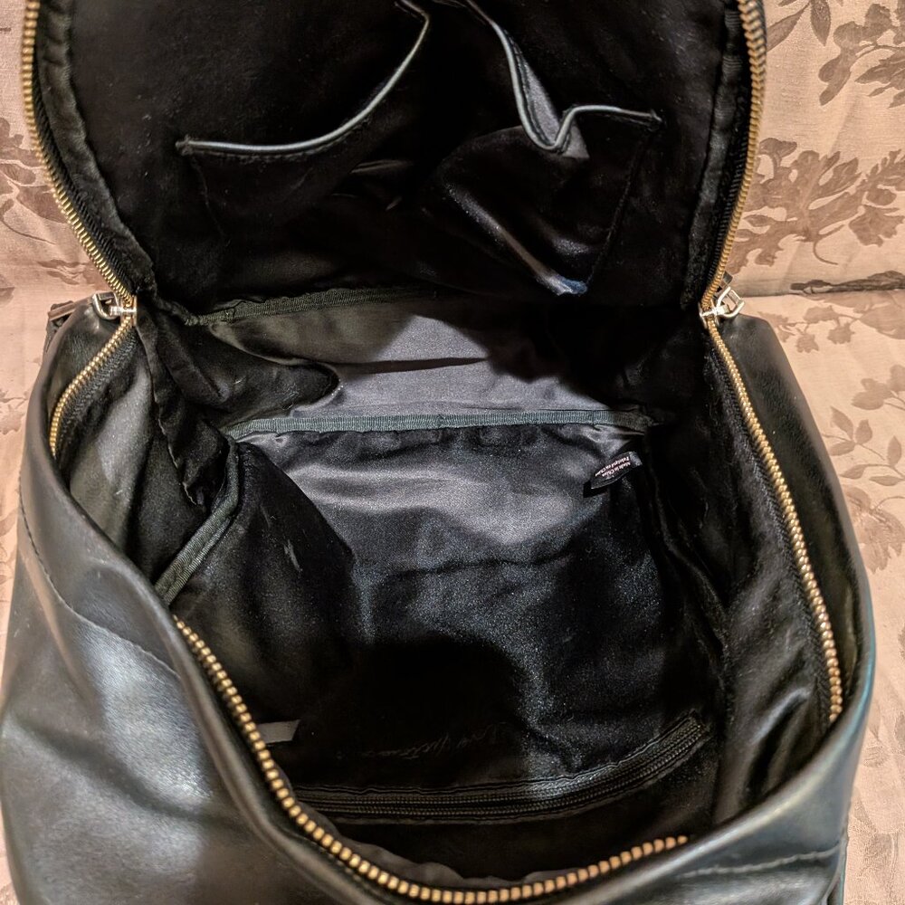 Victoria's Secret Black Glam Rock City Backpack, Used! - Picture 6 of 15